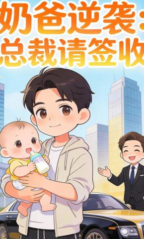 短剧《奶爸逆袭：总裁请签收》海报