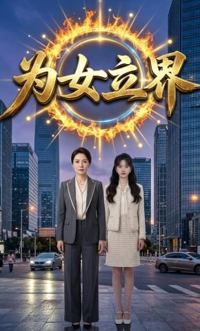 短剧《为女立界》海报