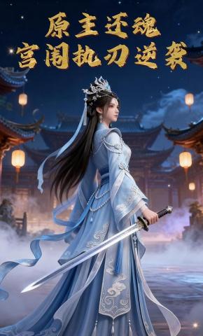 短剧《原主还魂，宫闱执刃逆袭》海报