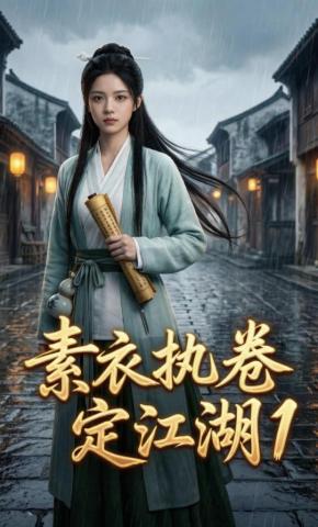 短剧《素衣执卷定江湖1》海报