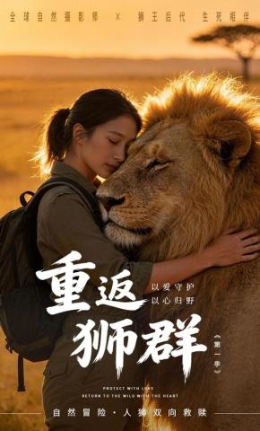 短剧《重返狮群第一季》海报
