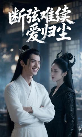 短剧《断弦难续爱归尘》海报
