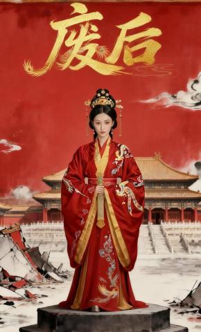 短剧《废后》海报