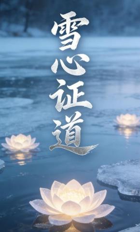 短剧《雪心证道》海报