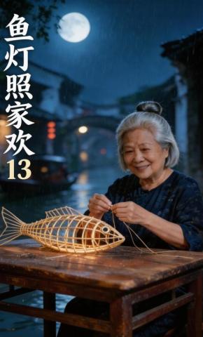 短剧《鱼灯照家欢13》海报