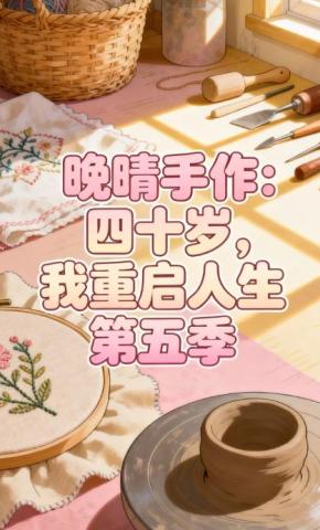 短剧《晚晴手作：四十岁，我重启人生第五季》海报