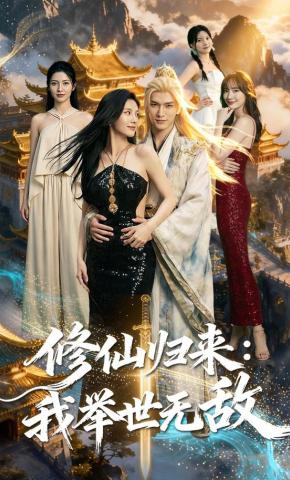 短剧《修仙归来：我举世无敌》海报