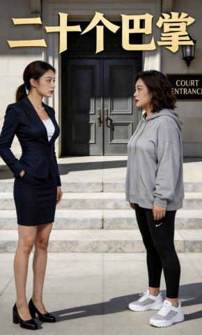 短剧《二十个巴掌》海报
