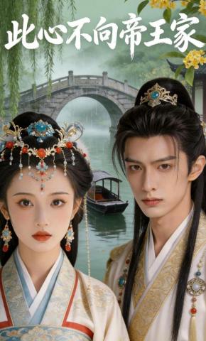 短剧《此心不向帝王家》海报