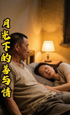 短剧《月光下的善与情》海报