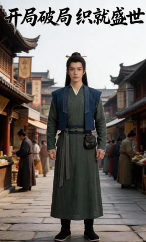 短剧《开局破局织就盛世》海报