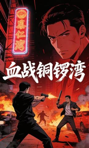 短剧《血战铜锣湾》海报