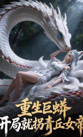 短剧《重生巨蟒：开局就拐青丘女帝》海报