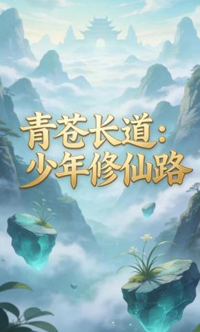短剧《青苍长道：少年修仙路》海报