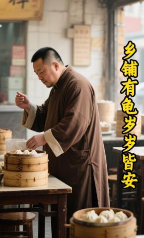 短剧《乡铺有龟岁岁皆安》海报