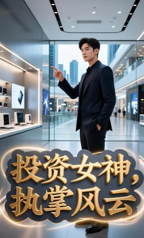 短剧《投资女神，执掌风云》海报