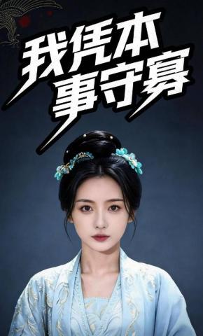 短剧《我凭本事守寡》海报