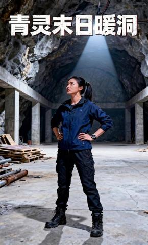 短剧《青灵末日暖洞》海报