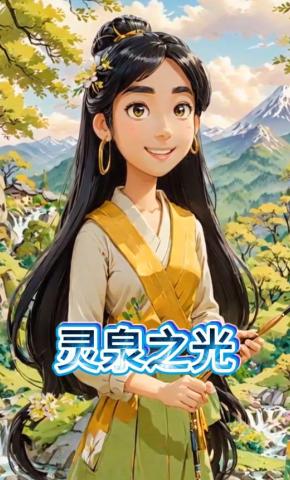 短剧《灵泉之光》海报