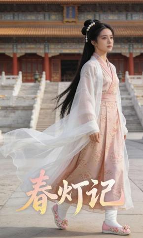 短剧《春灯记》海报