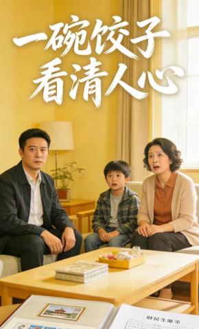 短剧《一碗饺子看清人心》海报