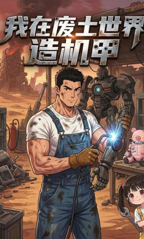 短剧《我在废土世界造机甲》海报