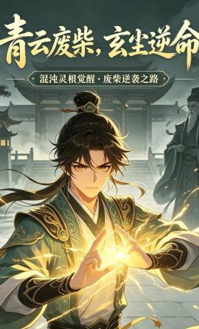 短剧《青云废柴，玄尘逆命》海报