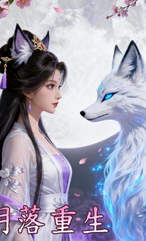 短剧《月落重生》海报