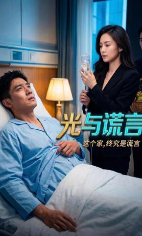 短剧《光与谎言》海报