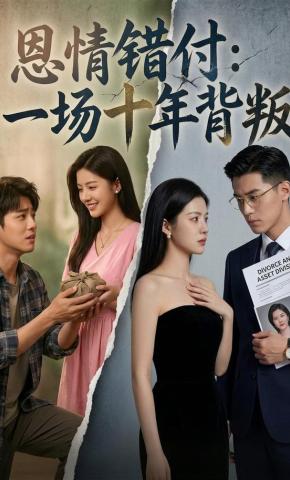 短剧《恩情错付：一场十年背叛》海报