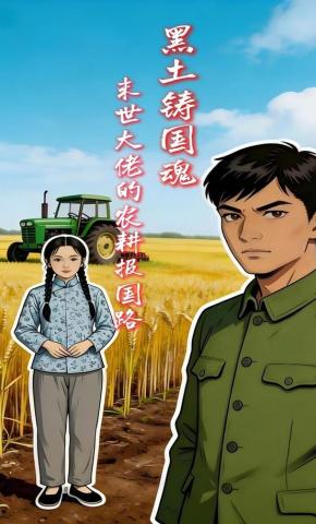 短剧《黑土铸国魂：末世大佬的农耕报国路》海报