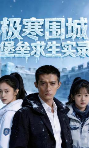 短剧《极寒围城：堡垒求生实录》海报