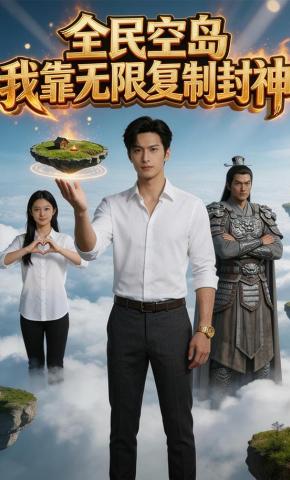 短剧《全民空岛我靠无限复制封神》海报