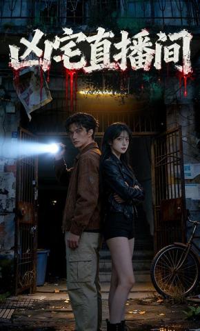 短剧《凶宅直播间》海报