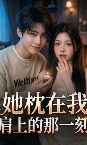 短剧《她枕在我肩上的那一刻》海报