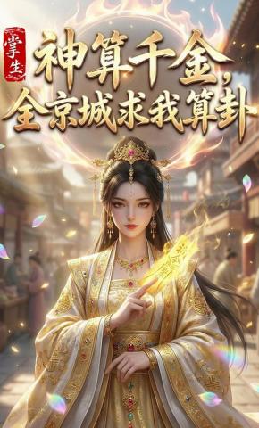 短剧《掌生：神算千金，全京城求我算卦》海报