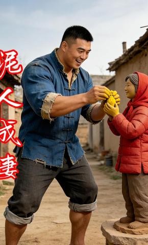 短剧《泥人成妻》海报