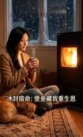 短剧《冰封宿命：堡垒藏我重生恩》海报