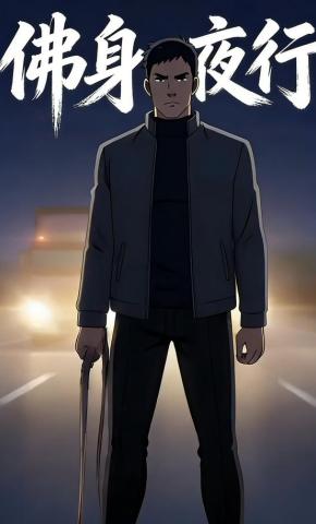 短剧《佛身夜行》海报