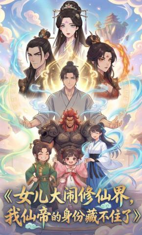 短剧《女儿大闹修仙界，我仙帝的身份藏不住了》海报
