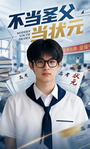 短剧《不当圣父当状元》海报