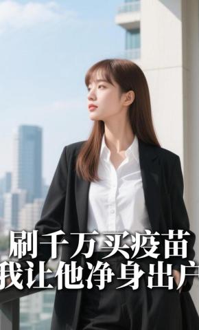 短剧《刷千万买疫苗，我让他净身出户》海报