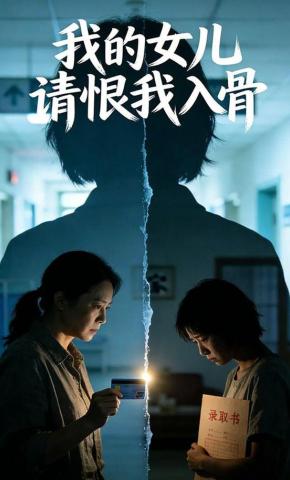 短剧《我的女儿请恨我入骨》海报