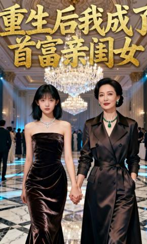 短剧《重生后我成了首富亲闺女》海报