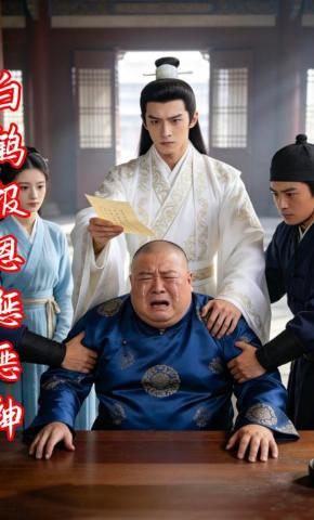 短剧《白鹤报恩惩恶绅》海报