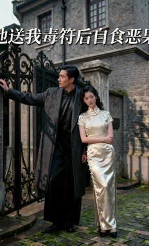 短剧《他送我毒符后自食恶果》海报