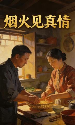 短剧《烟火见真情》海报