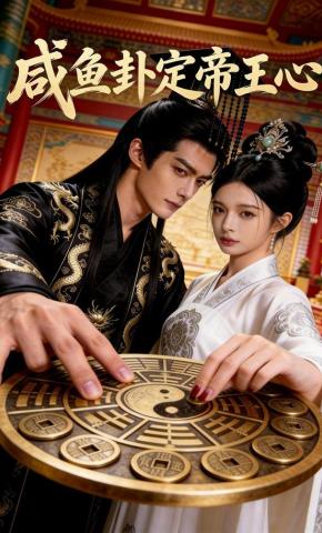 短剧《咸鱼卦定帝王心》海报