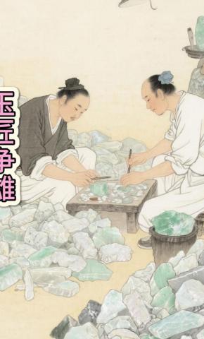 短剧《玉匠争雄》海报