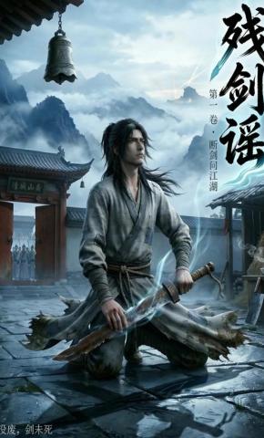 短剧《残剑谣》海报